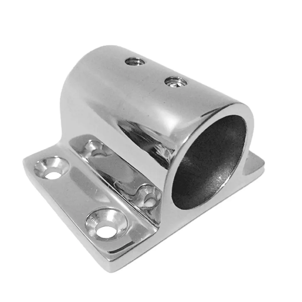 Marine Boat Hand Rail Fitting 90 Degree Stanchion Base for 7/8