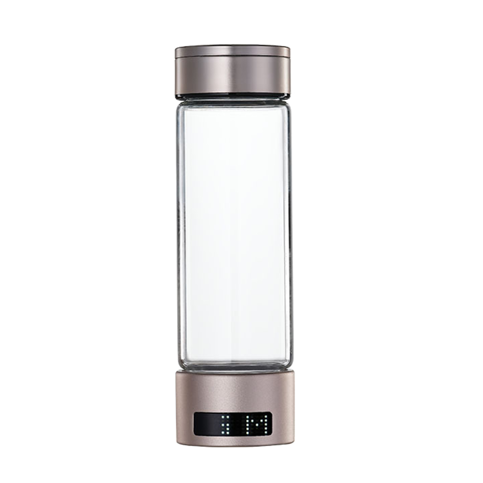 Hydrogen Water Bottle Cups, Travel Ionized Water Generator, LED Display Adapter 1000-1200ppb