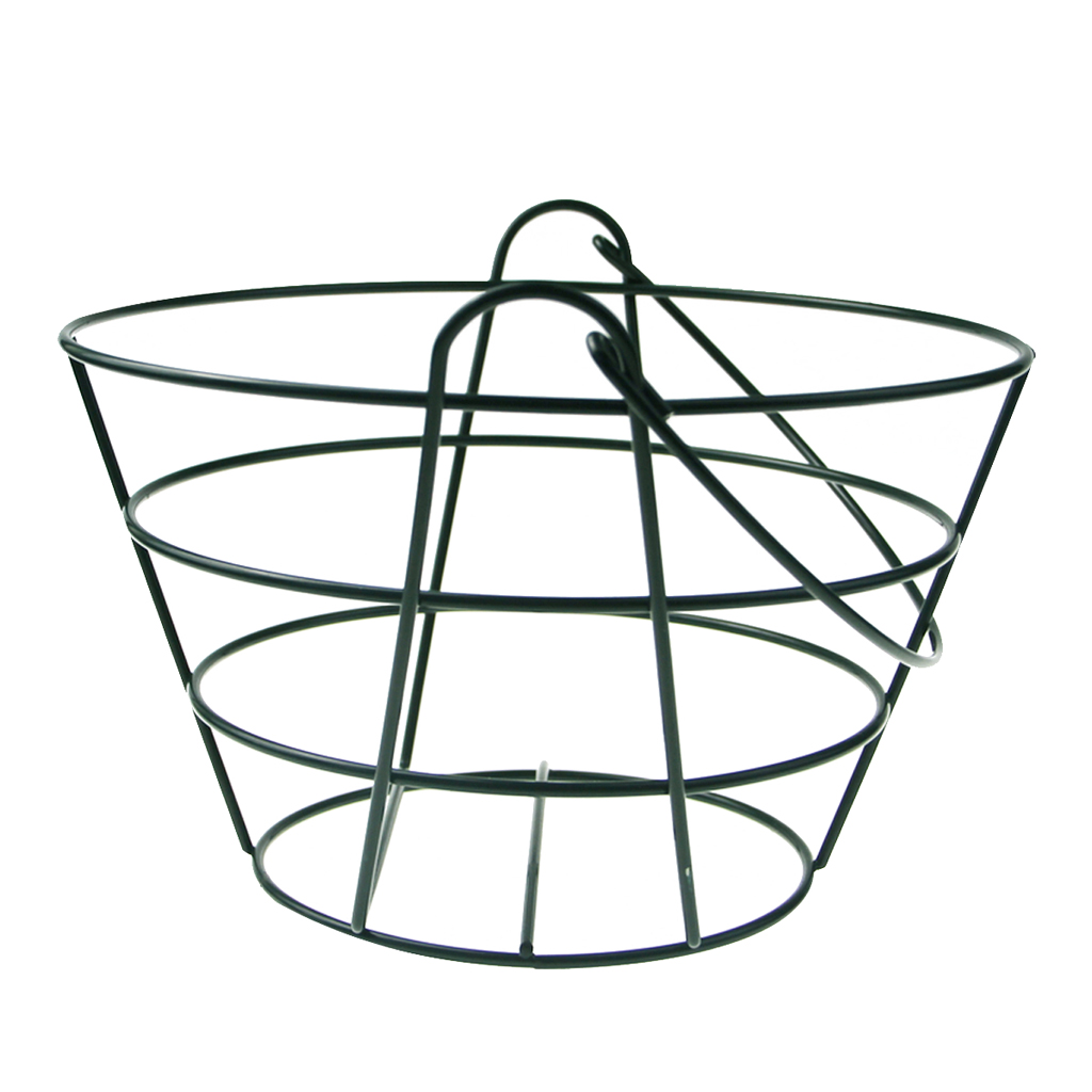 Steel Wire Golf Range Buckets Metal 30 Balls Carrier Basket Container with Carrying Handle