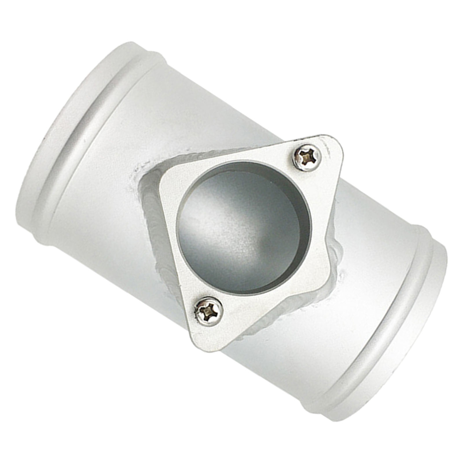 Auto Air Flow Meter Flange Base Air Intake Meter Mount Compatible for Nissan for VW Air Flow Meter Sensor