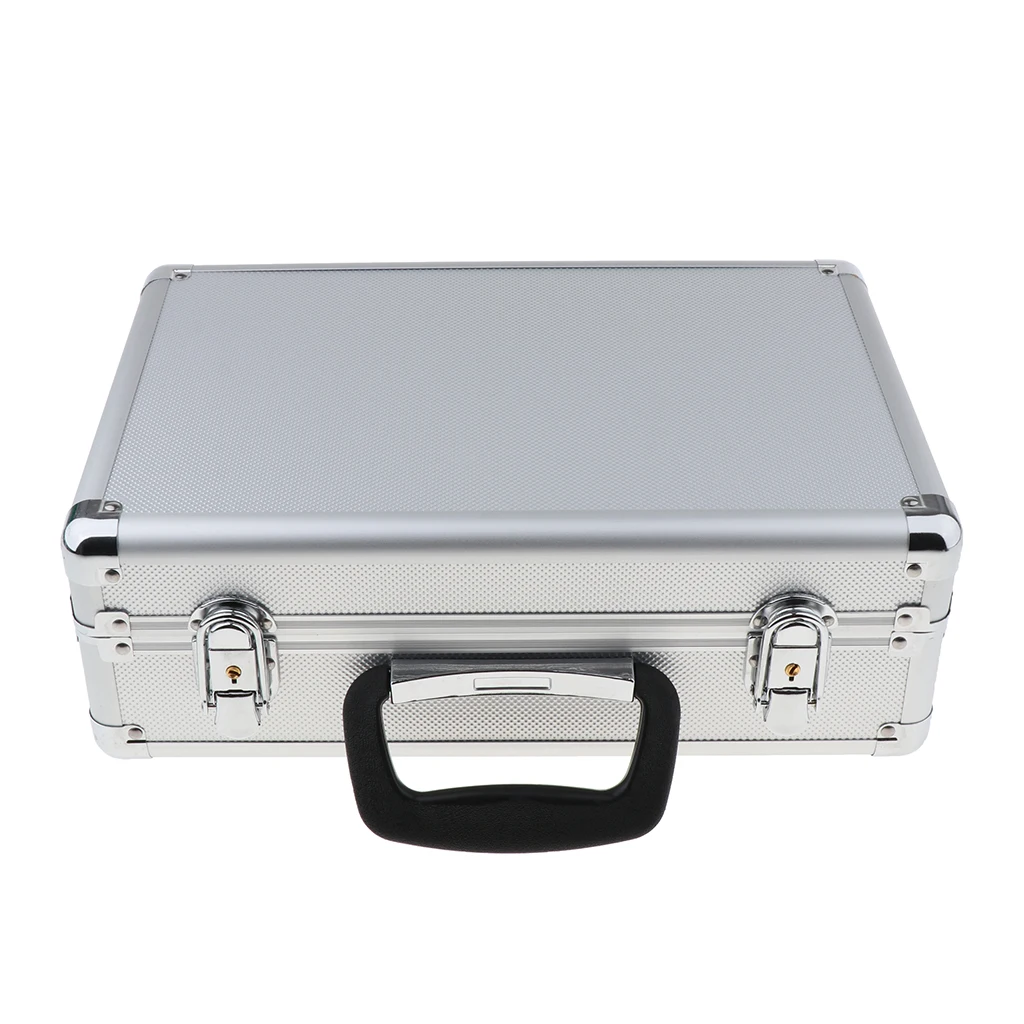 Metal Hard Case Silver for JR FUTABA FLYSKY RC Transmitter Receiver Box