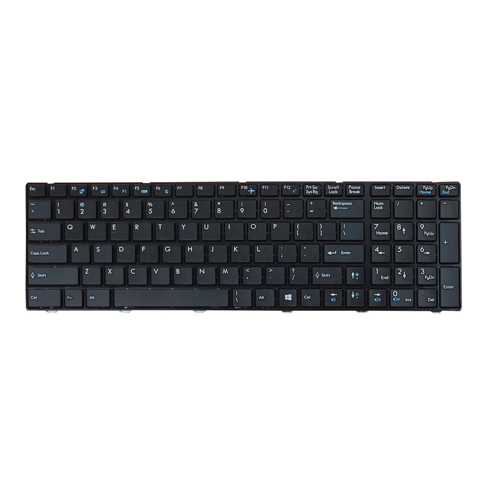 V139922CK1 English Laptop Keyboard for MSI GE60 GE70 GP60 GP70 CR61 CR70 CX70 US Standard Laptop Parts Black