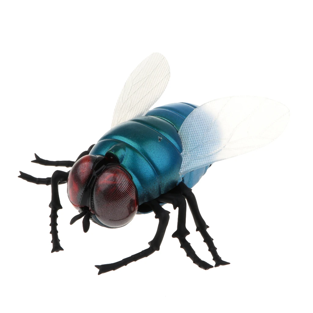 Fun Infrared Remote Control Mock Fake Fly Simulation Animal RC Toy Prank Insects Joke Scary Trick Bugs for Party Game
