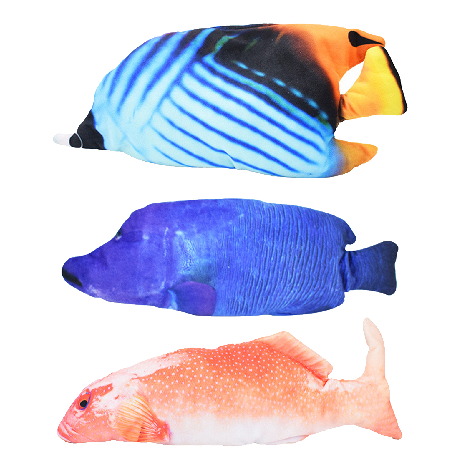 Electric Fish Cat Toy USB Catnip for Cat Chewing Kicking Jumping Moving Fish