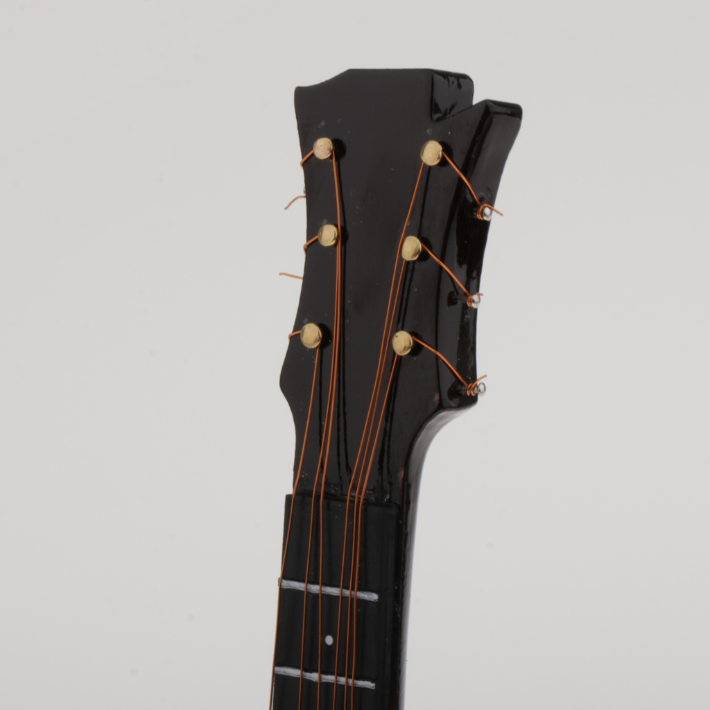 25CM Simulation Electric Guitar Model Doll Accessories for Music Room Ornament