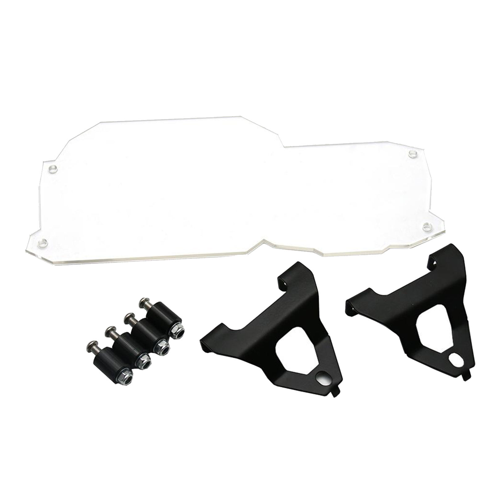 Clear Motorcycle Accessory Acrylic Headlight Protector Guard, Head Light Cover Protection Grill, for BMW F650GS F700GS F800GS