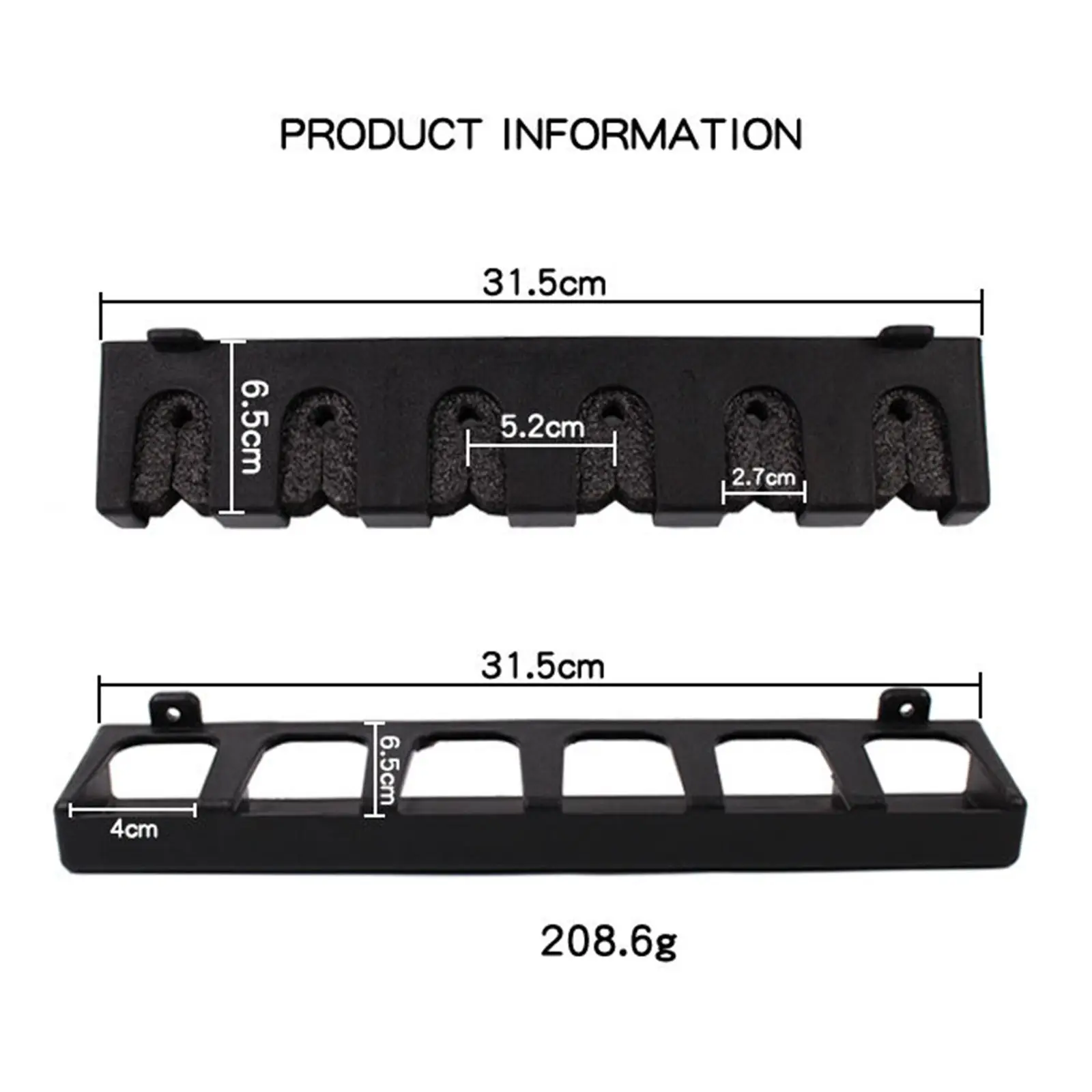 Steady Fishing Pole Racks Organizer Horizontal Vertical Support Holder Wall Mount Fishing Rod Holders for Garage All Types Rod