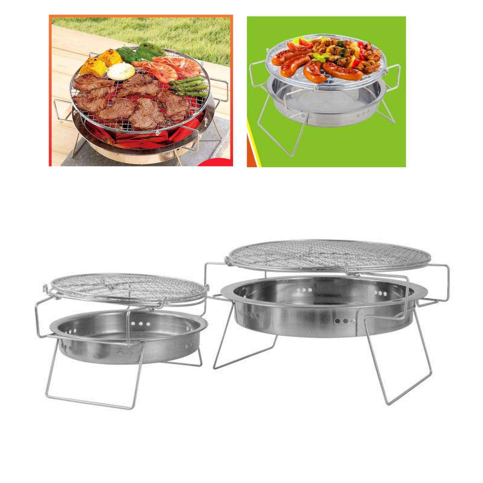 Outdoor BBQ Charcoal Barbecue Grilling Pit Patio Backyard Garden Meat Cooker