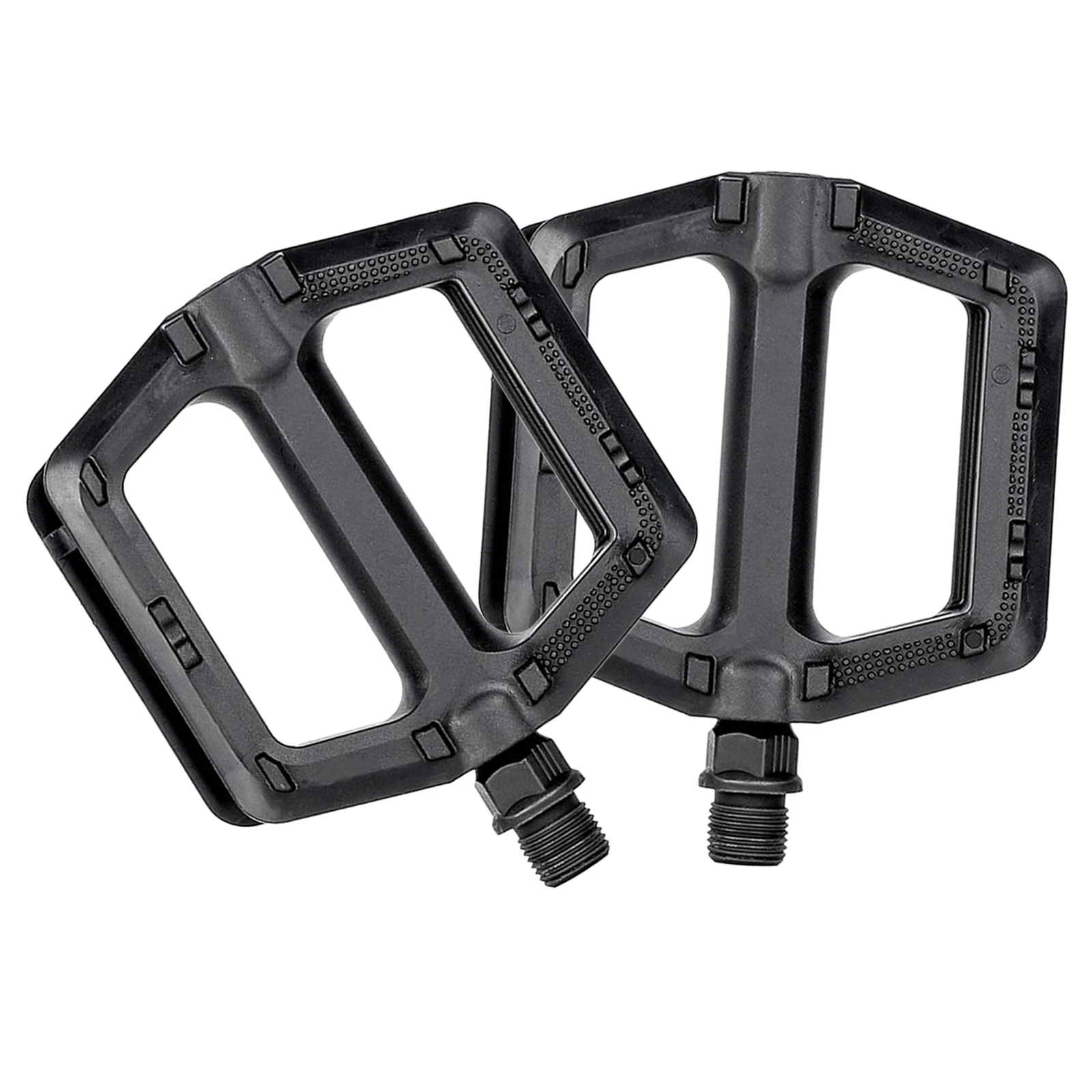 1 Pair High Quality Portable MTB Bike Bicycle Pedals Plastic Road Bike DU Bearing Pedals Cycling Mountain Bike Parts