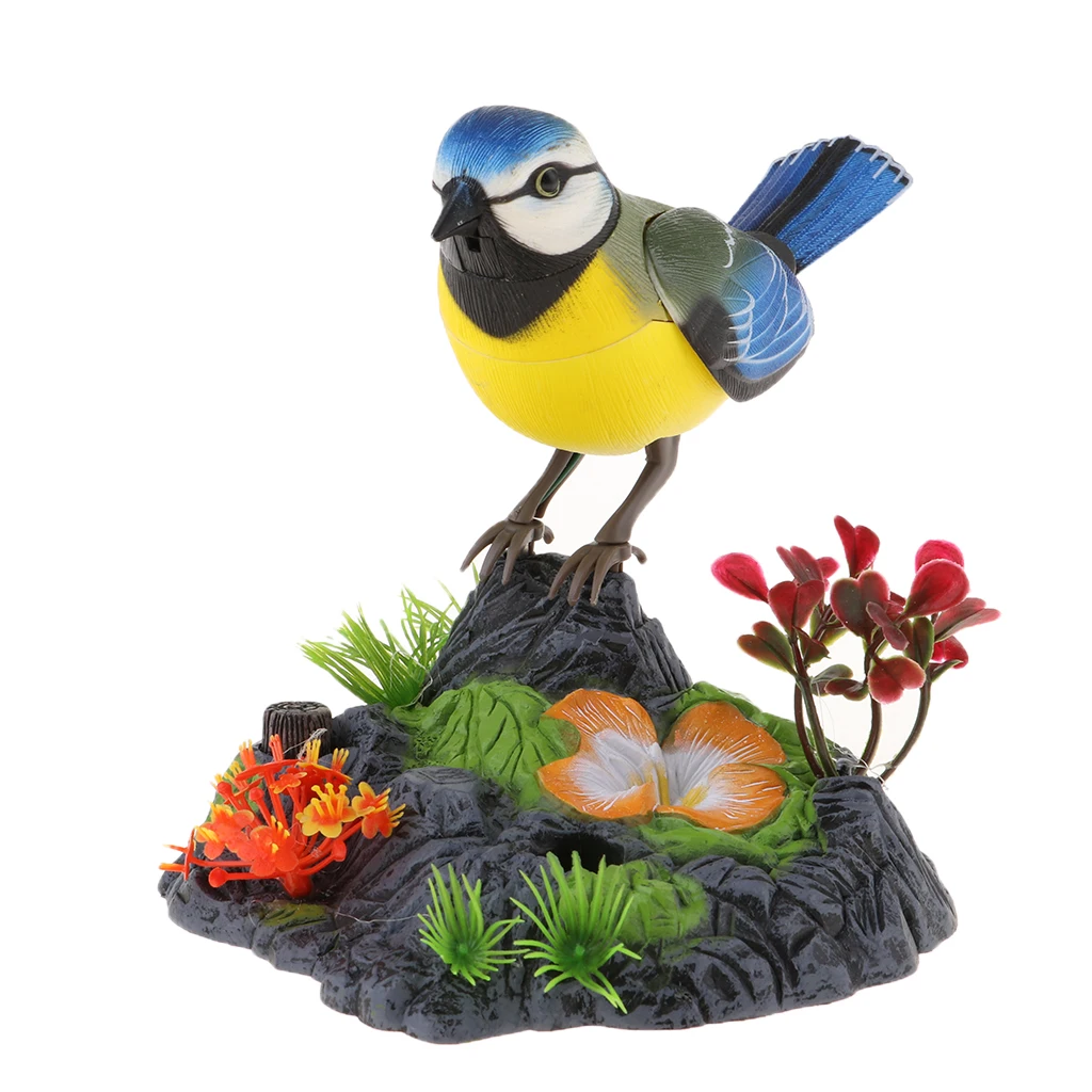 Chirping Dancing Bird with Motion Sensor Activation, Singing Chirping Birds Toy
