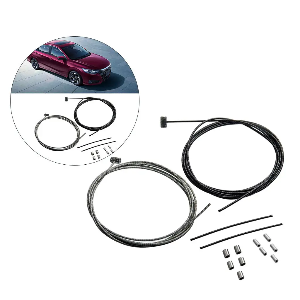 Sliding Door Cable Repair Kit L&R Side Metal for Honda Replacement Parts Accessories 72050-TK8-A12