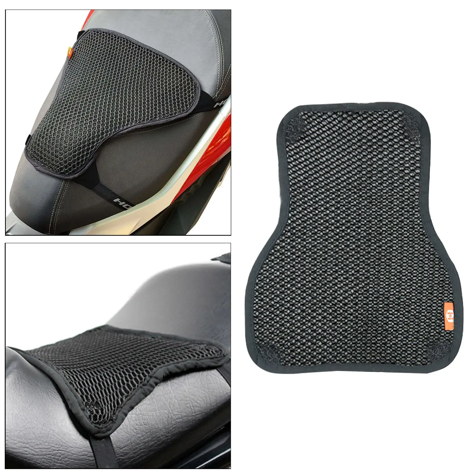 Cool Sunproof Motorcycle Seat Cushion Cover Makes Long Rides More Comfortable Cruiser Sport Saddles