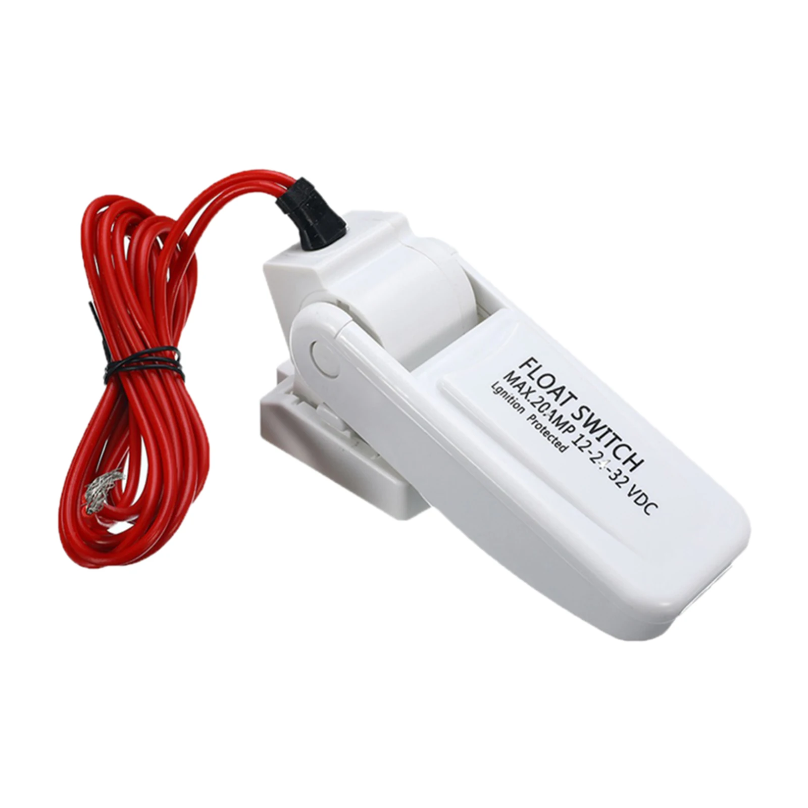 20 AMP Electric Marine Pump Float Switch DC Water Level Controller White