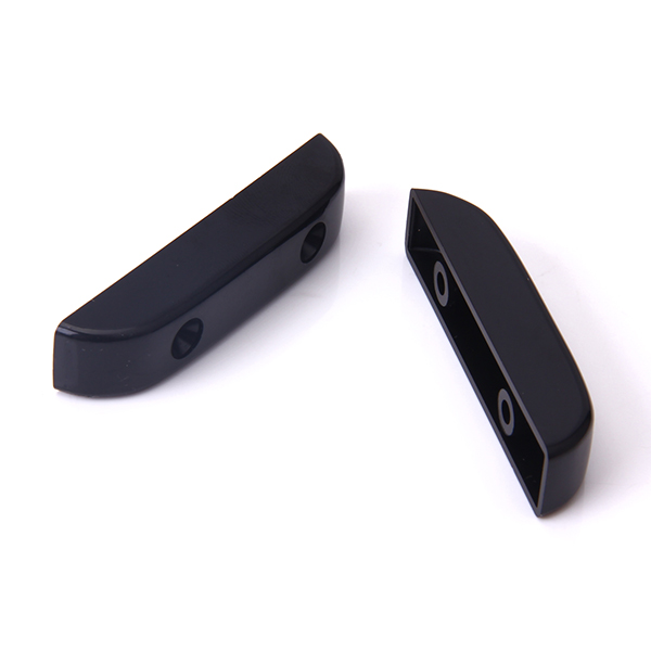 Tooyful High Quality 2Pcs Plastic Black Thumb Rests With 4Pcs Mounting Screws for Electric Bass and Wood Bass Guiatr Acessories