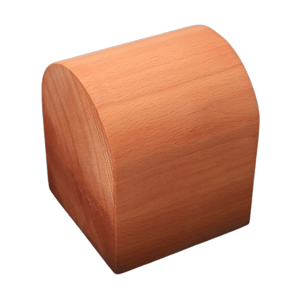 Beech Wooden Hand Leather Band Strap Folding Tool Printing Tool Hand Craft