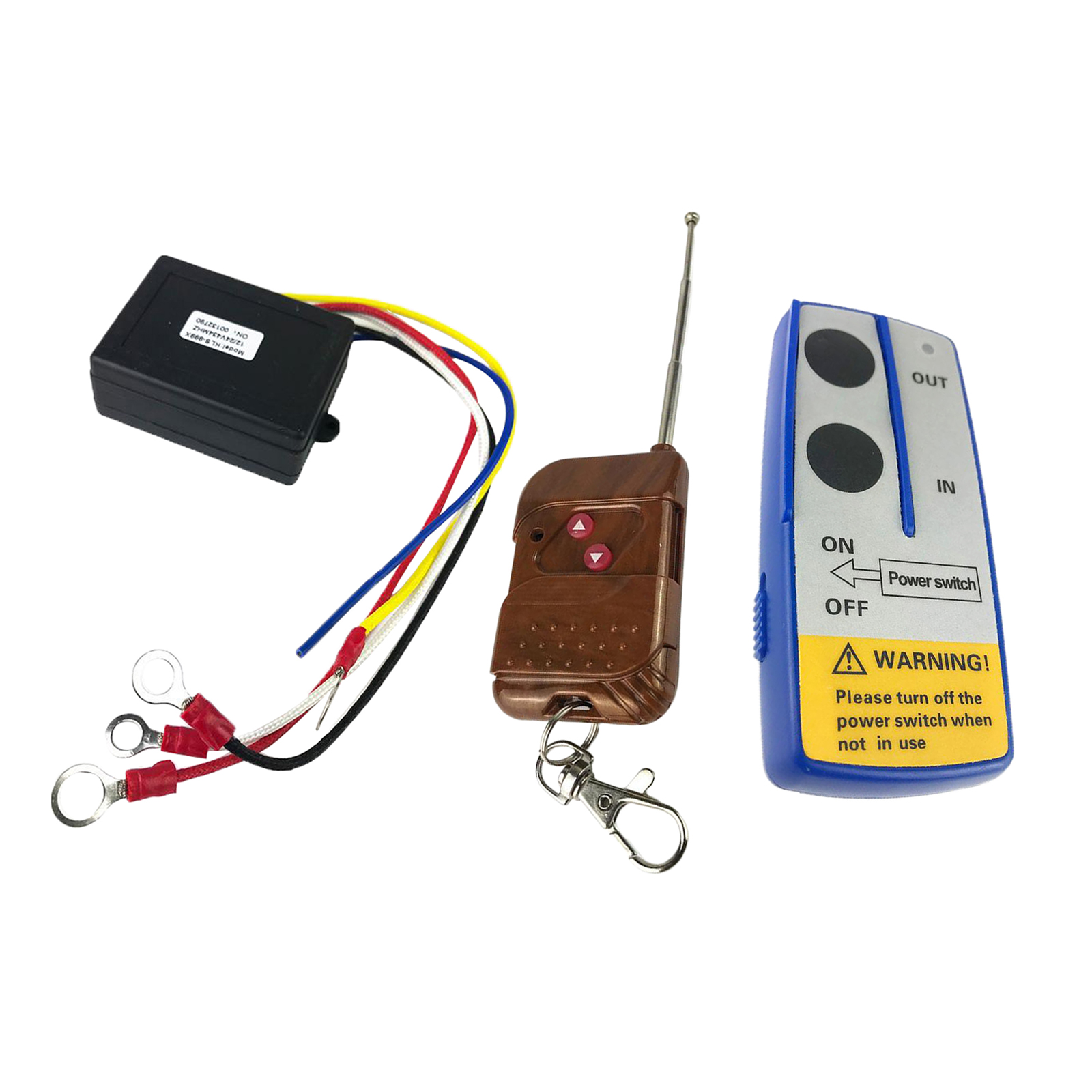 Universal 12V 75ft Winch Wireless Remote Control Switch System Car Detector