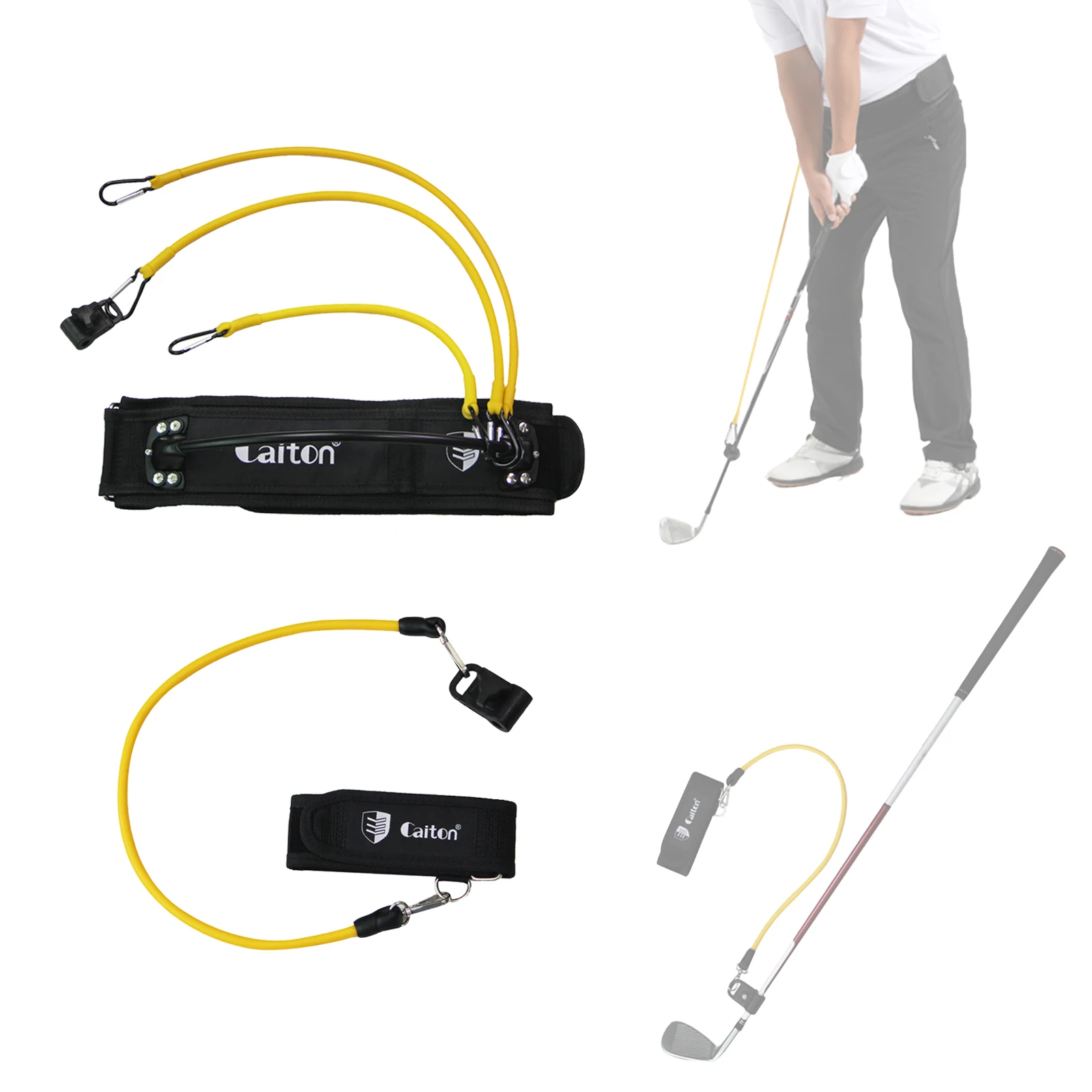 Golf Training Aids - Correct Golf Swing, Posture Corrector Golf Swing Training Band, Posture Correcting Practicing