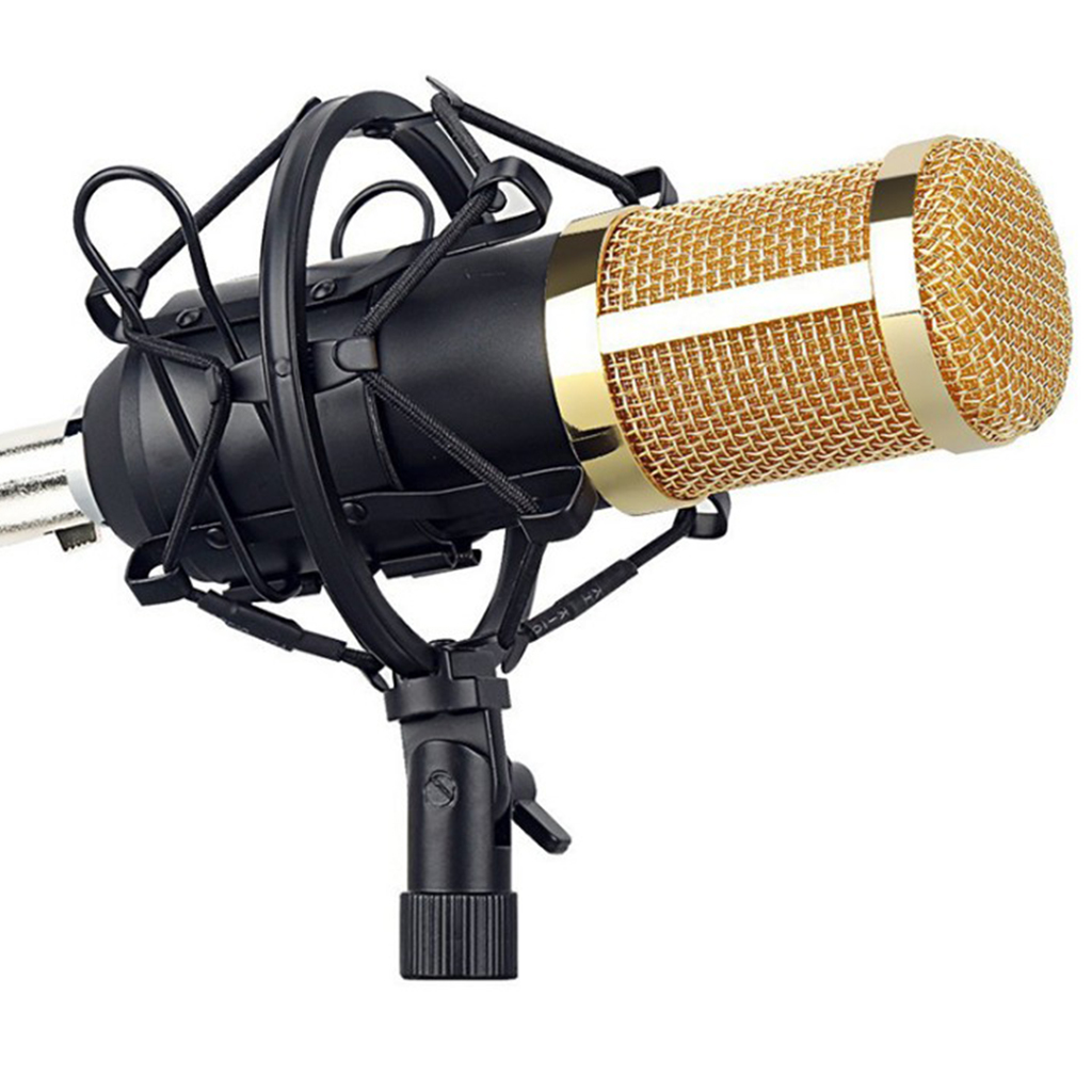 BM800 Dynamic Condenser Microphone Recording Microphone Mic for Broadcasting