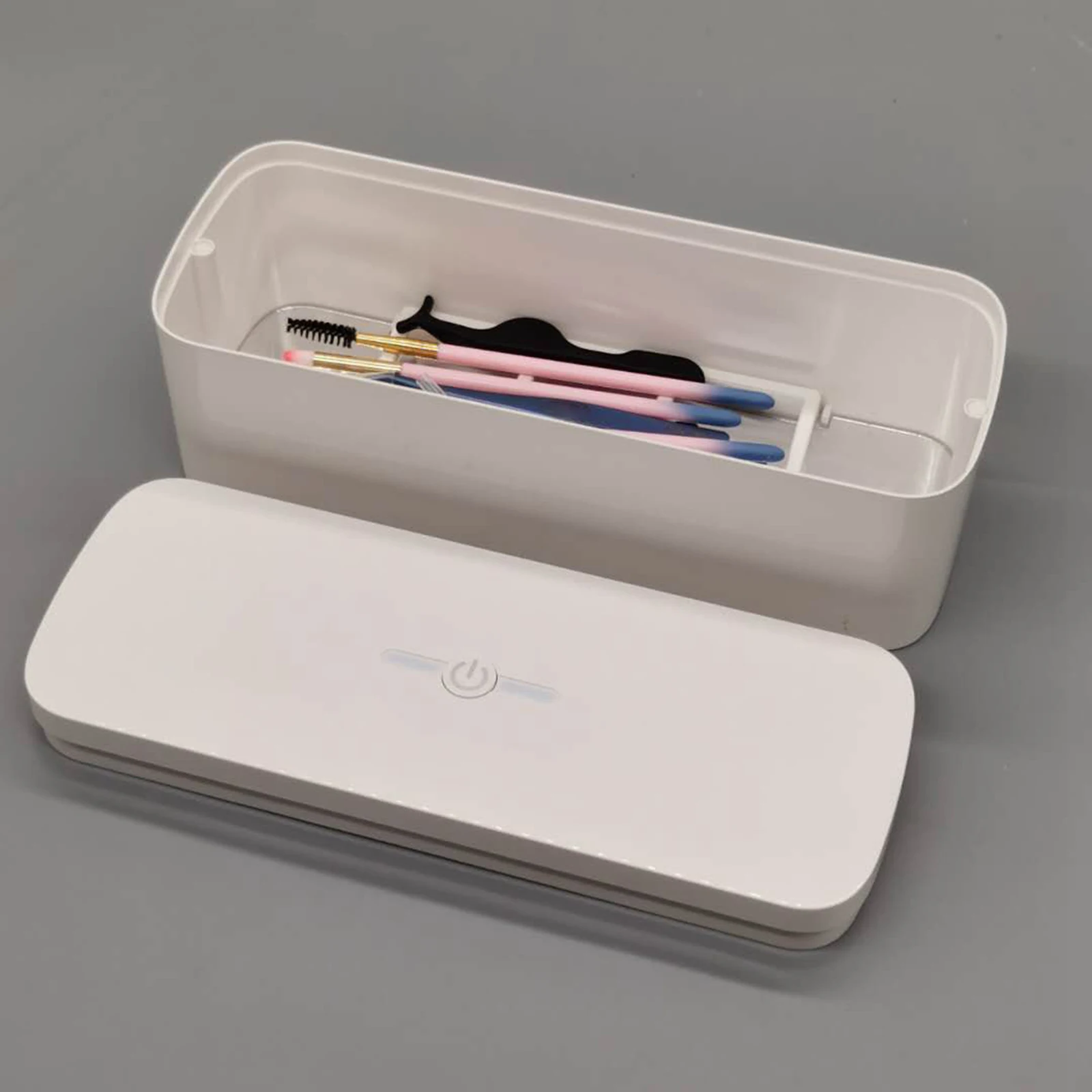 Portable Sterilizing Box Sterilizer Tray Disinfection Case for Nail Art Salon Manicure Implement Tools
