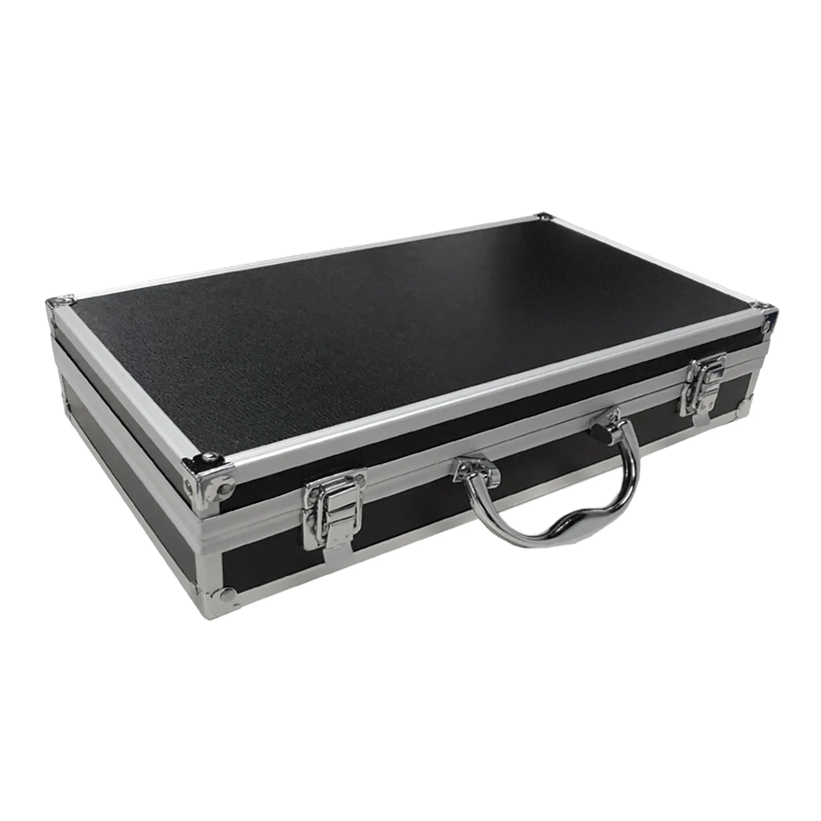 Portable Microphone Carrying Case Instrument Box with Sponge for Microphone Sound Card