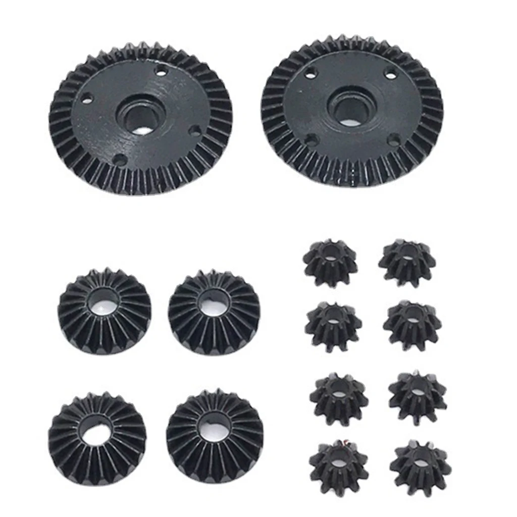 Diff Differential Main Metal Spur Gear 10T 20T 40T Motor Gear RC Part for WLtoys 104001 1/10 RC Car