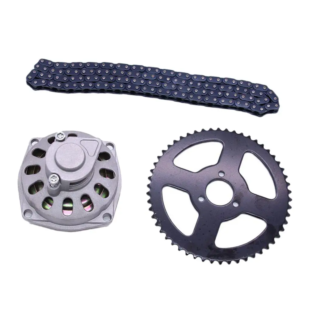 Motorcycle Sprocket Set, Spare Parts, 54T 26mm Sprocket And T8F Chain with 6