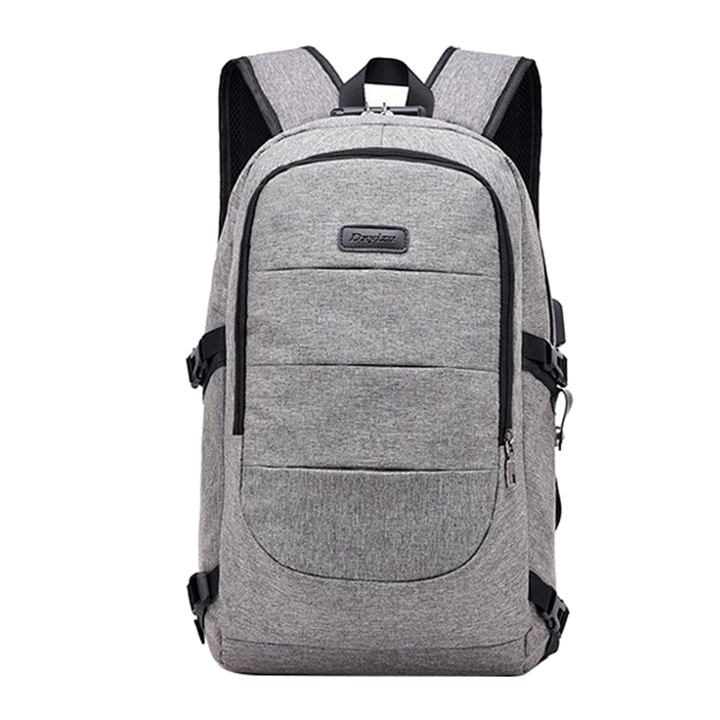 Anti-theft USB Charging Backpack Laptop Notebook Travel School Bag