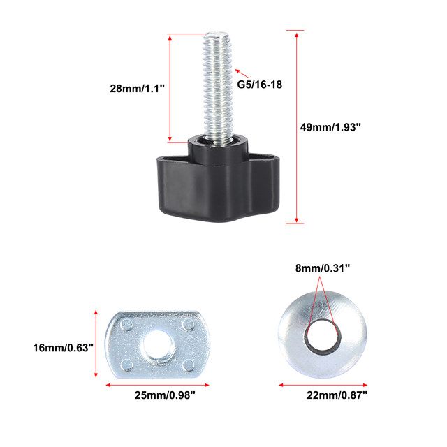 Kit Rimozione Rapida Hard Top Per Jeep Wrangler JK/YJ/TJ 1995-2016 - 32 Pezzi Con Viti - Foto 2