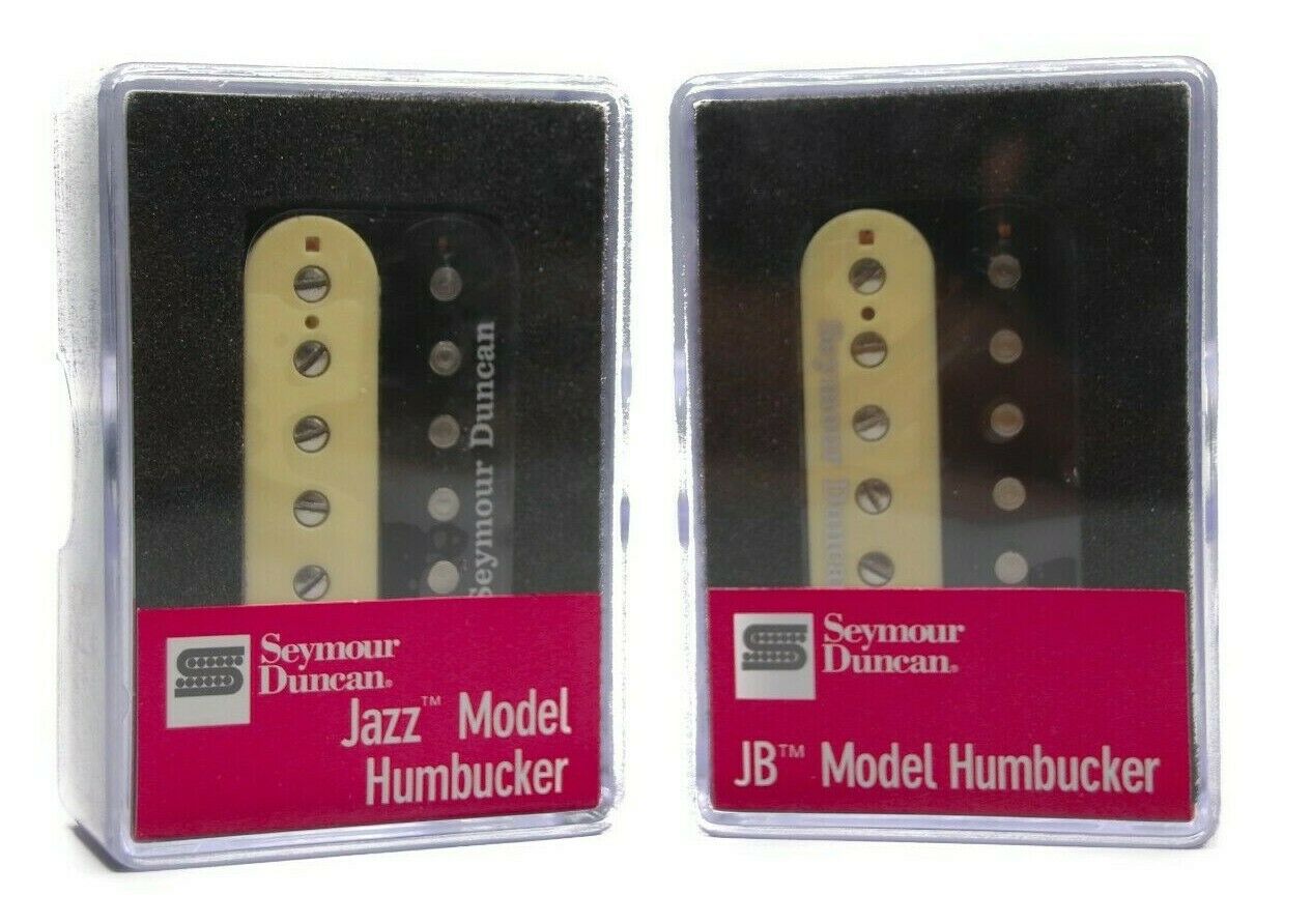 seymour duncan hot rodded humbucker set zebra