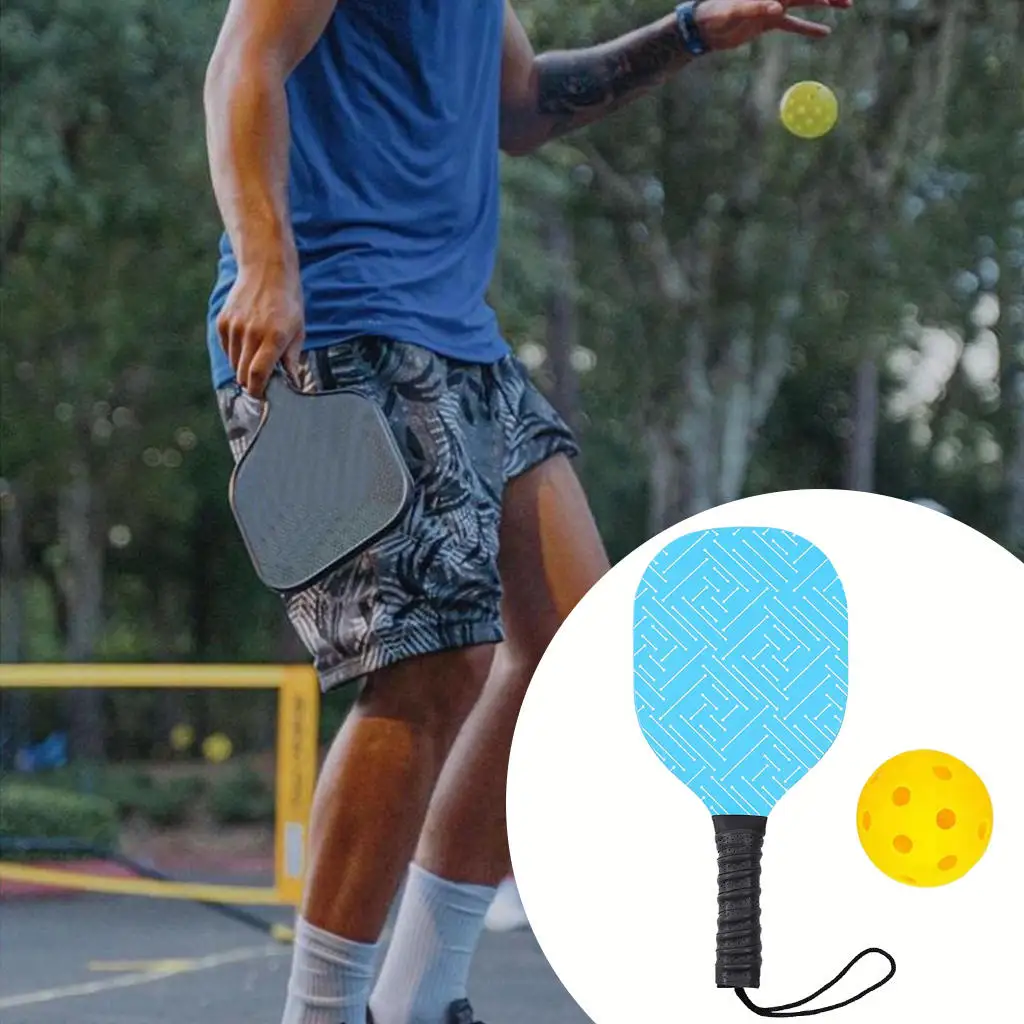 Pickleball Paddles Set Portable Lightweight 2 Rackets Rackets for Indoor Outdoor