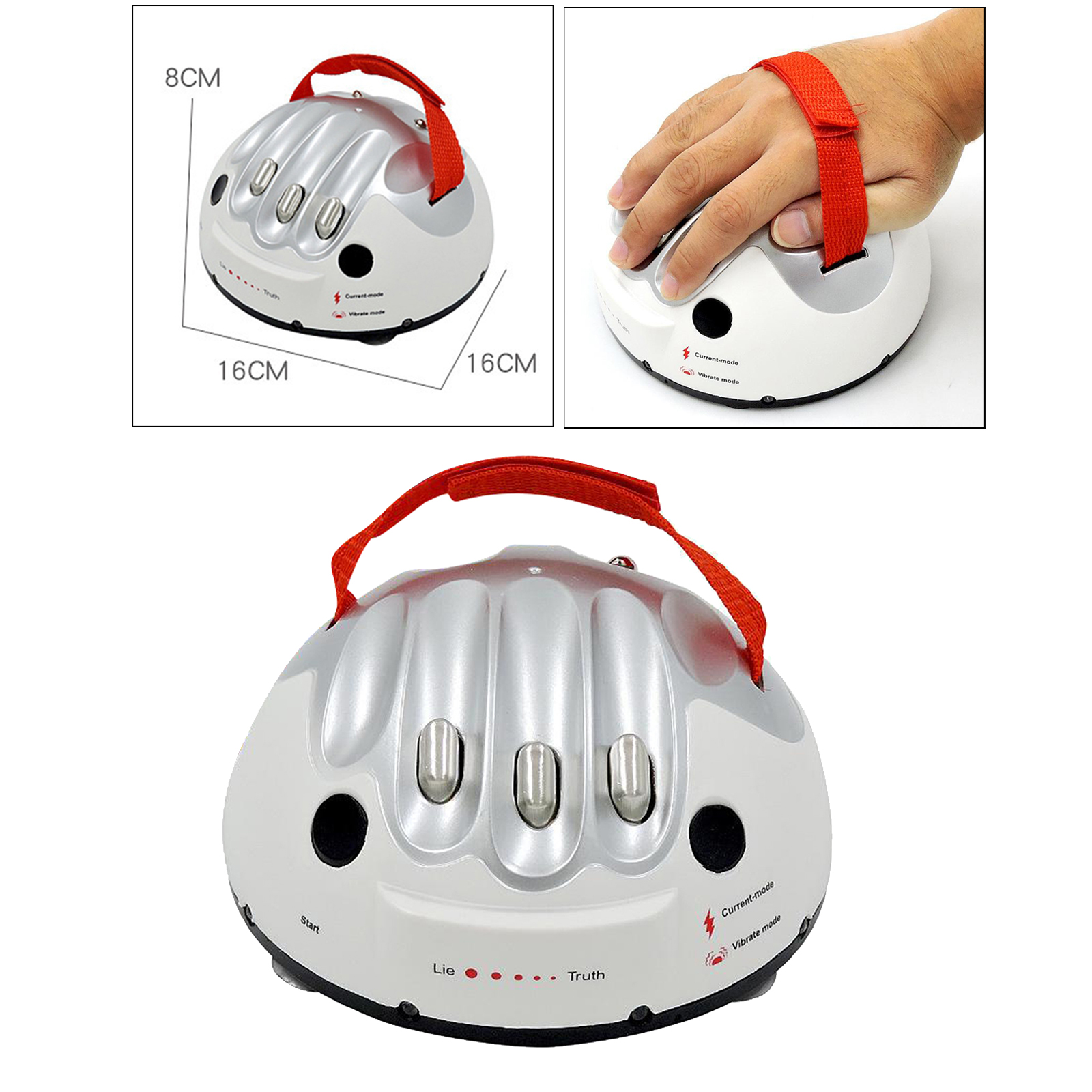 ing Lie Detector Funny Tricky Novelty Test Truth Or Dare Game Toys Polygraph Shocking Liar Tester