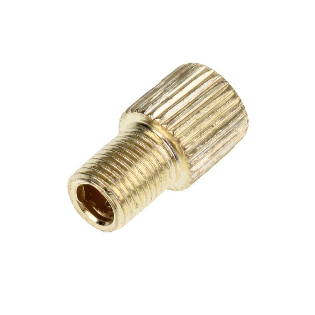 Perfeclan Lot 3pcs Presta to Schrader Valve Adapter Converter Bike Ball Inflating Pump Ball Needle Inflator