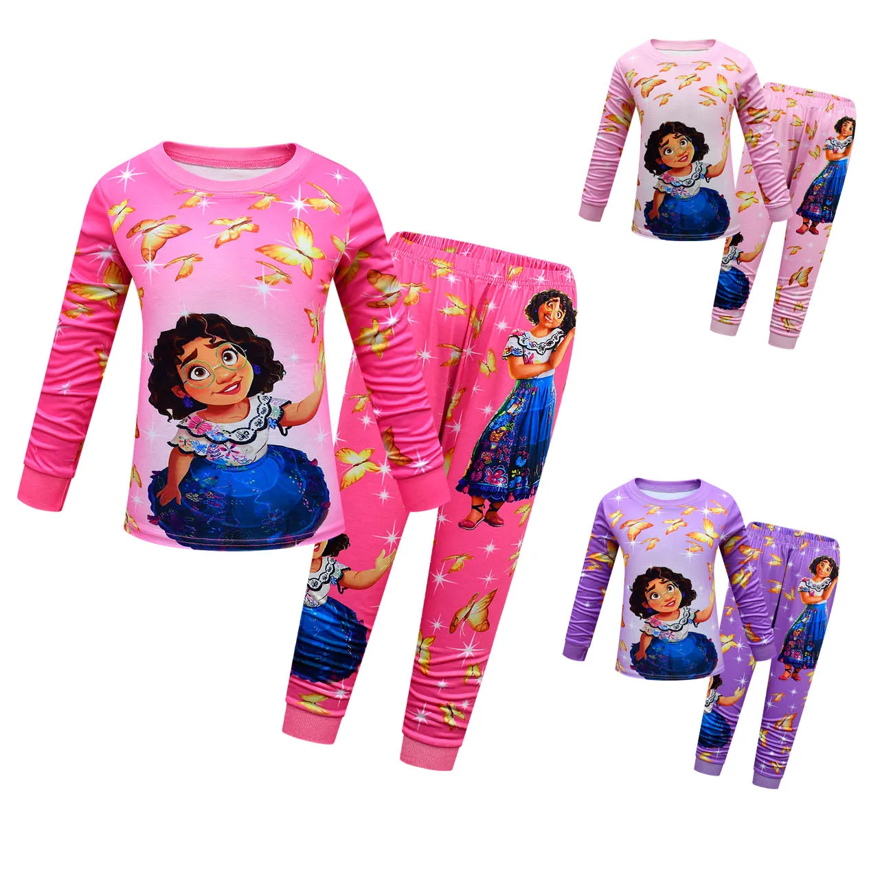 Ordelijk Tub Raad Encantoful Encanto Mirabel Kleden Herfst Lente Homewear Baby Meisjes Pyjama  Set Kids Kinderen Nachtkleding Pyjama|Pyjama Sets| - AliExpress