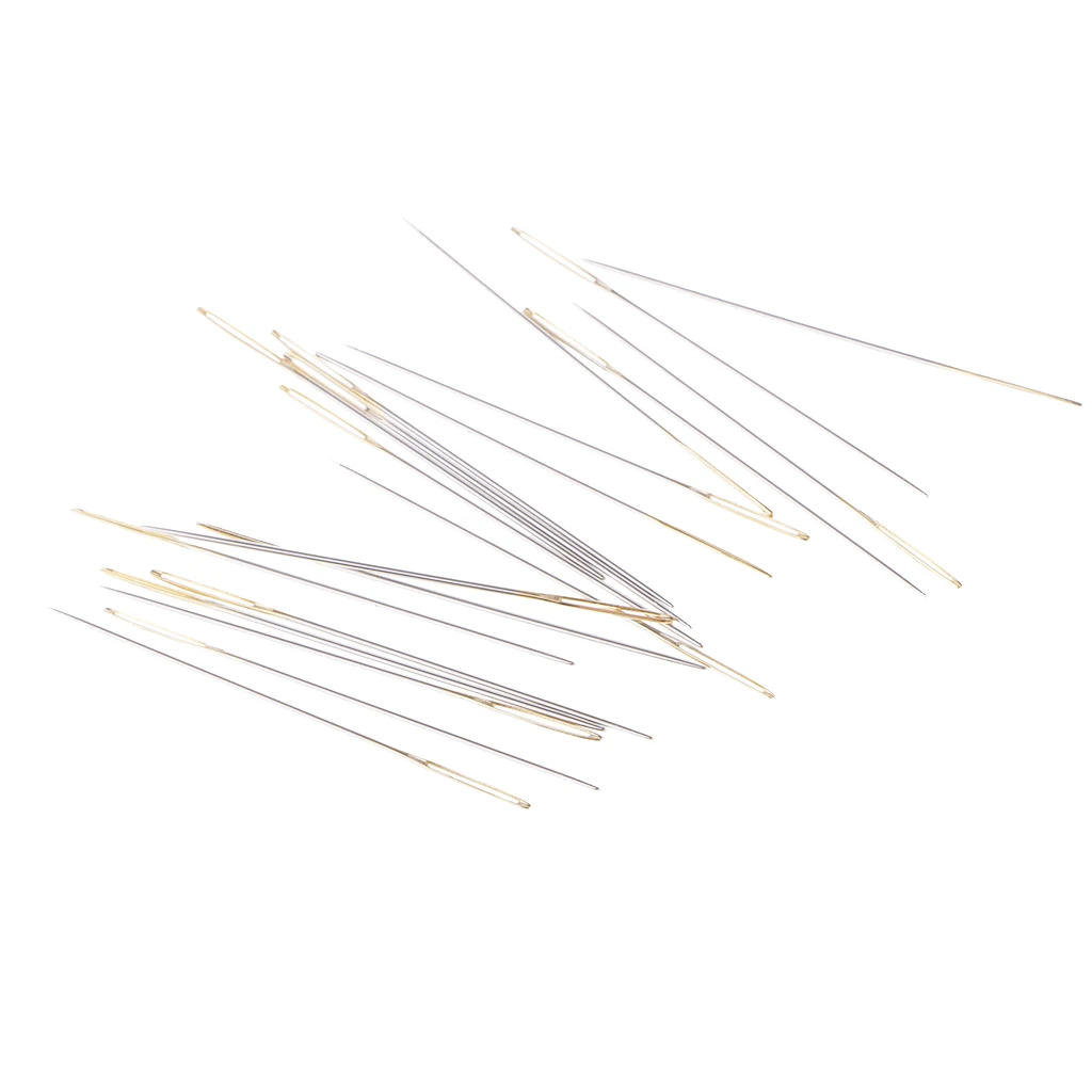 Large-eye Stitching Needles Cross Stitch Needles Size 28 for Leather Projects