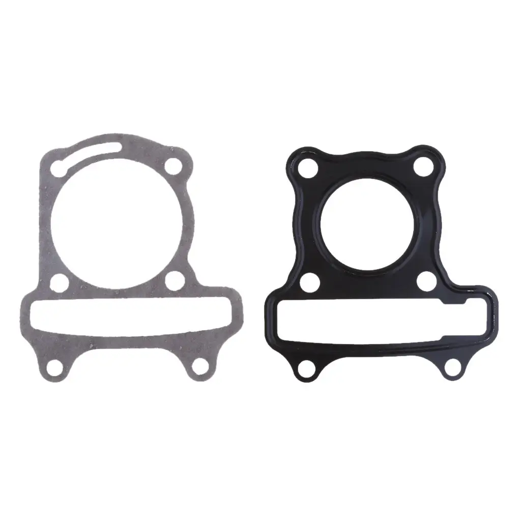 39/44/47/50/52.4/57.4/61mm Big Bore Cylinder Base + Head Gaskets for GY6 50 60 80 90 125 150 180cc Scooter Good Replacement