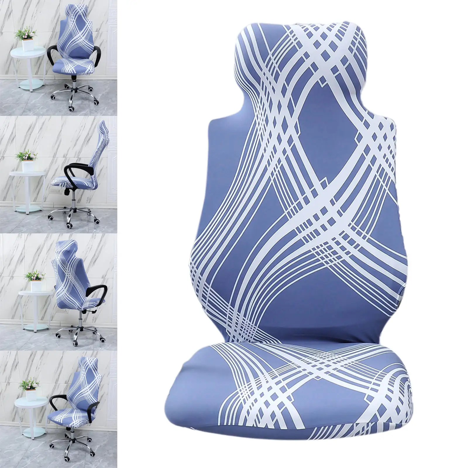 Removable Office Chair Covers Armchair Protector for Gaming Chair Computer Boss Chair
