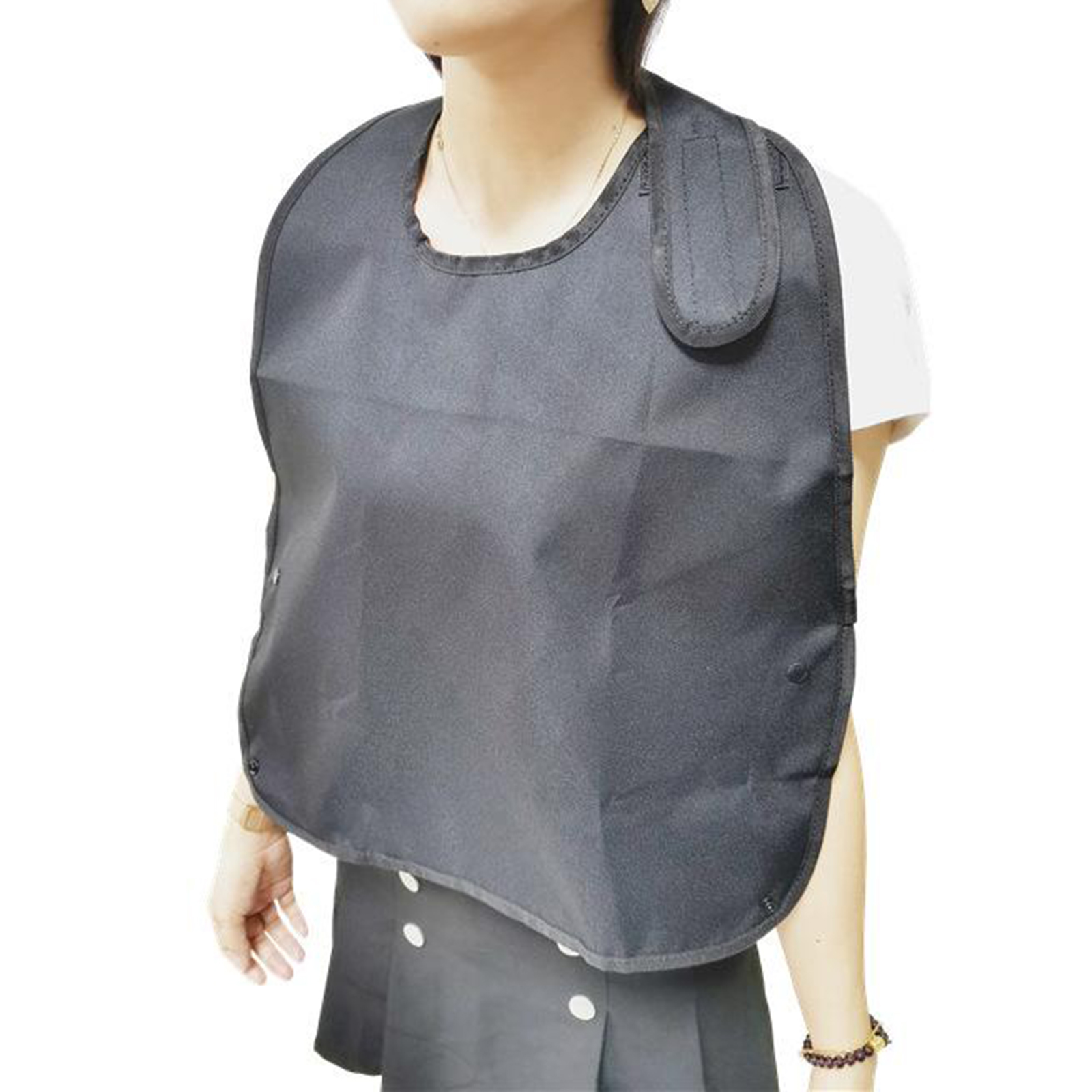 Adult Bib with Pocket Mealtime Clothing Protector Great Gift for Elderly,Soft Material