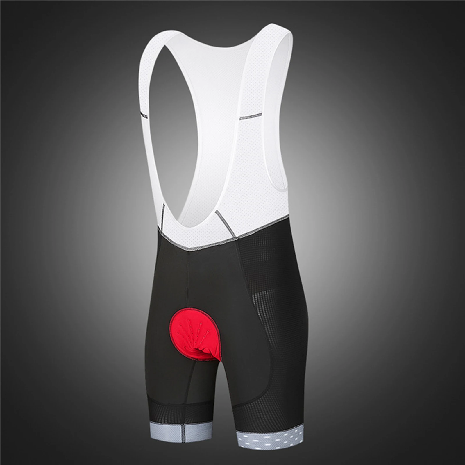 Men Cycling Bib Shorts Bicycle Padded Tights Shorts Mountain Bike Pants Outdoor Sports Shorts Gym Fitness Exercise Gear