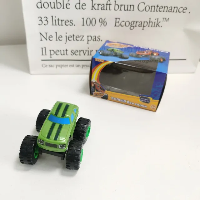 Corrida 6 pçs carro blaze monstro diecast brinquedo rússia milagre  triturador caminhão brinquedos veículo transformação carro brinquedos  melhores presentes para crianças - AliExpress