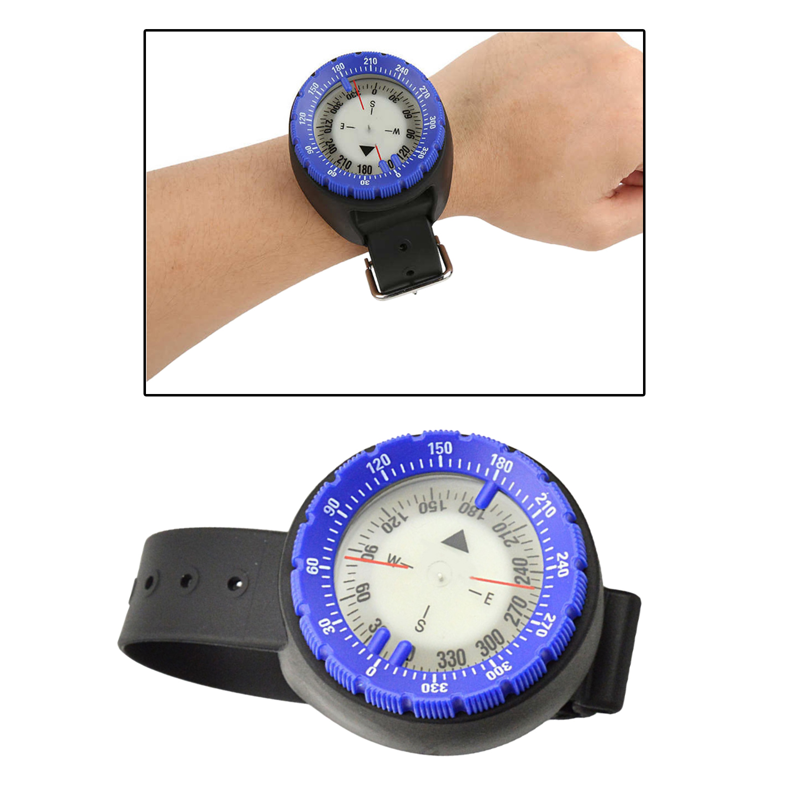 Underwater 50m Diving Compass Professional Waterproof Navigator Digital Scuba Equipment