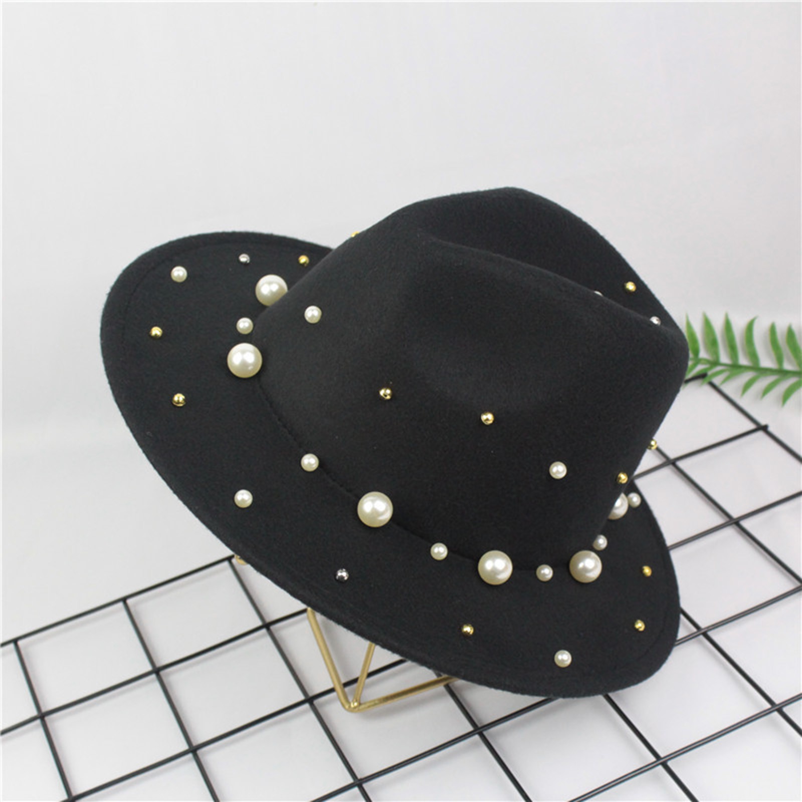 Ladies Fashion Fedora Hat Hat With 
