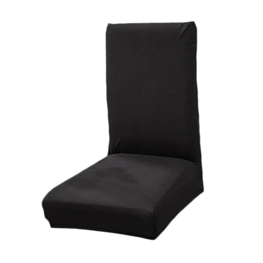 Stretch Dining Seat Cover Short Dining Chair Protector Cover Seat Slipcover for Hotel,Dining Room,Ceremony,Banquet