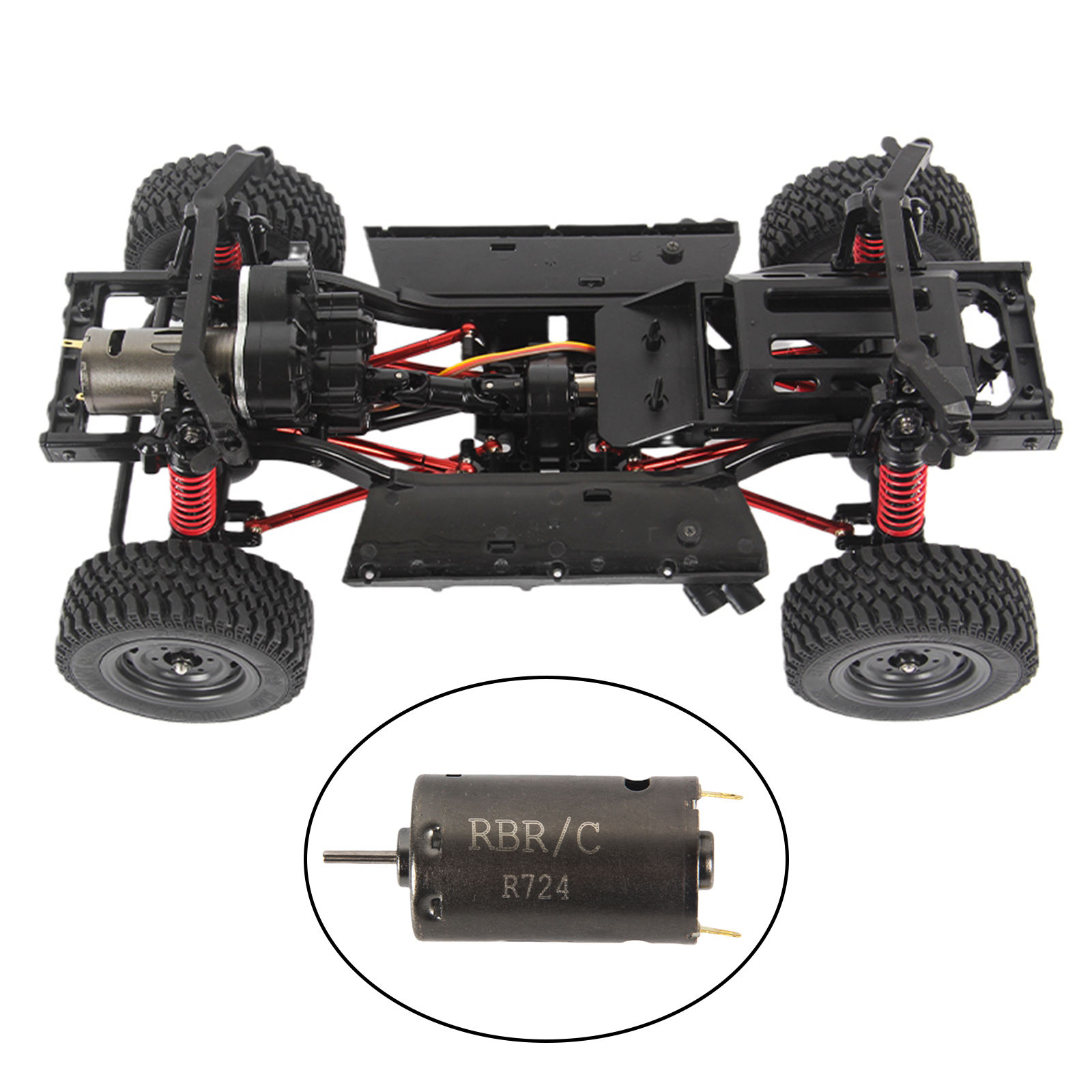 High Speed 390 Motor for MN86 1:12 Scale Model Car Buggy Trucks DIY Accs