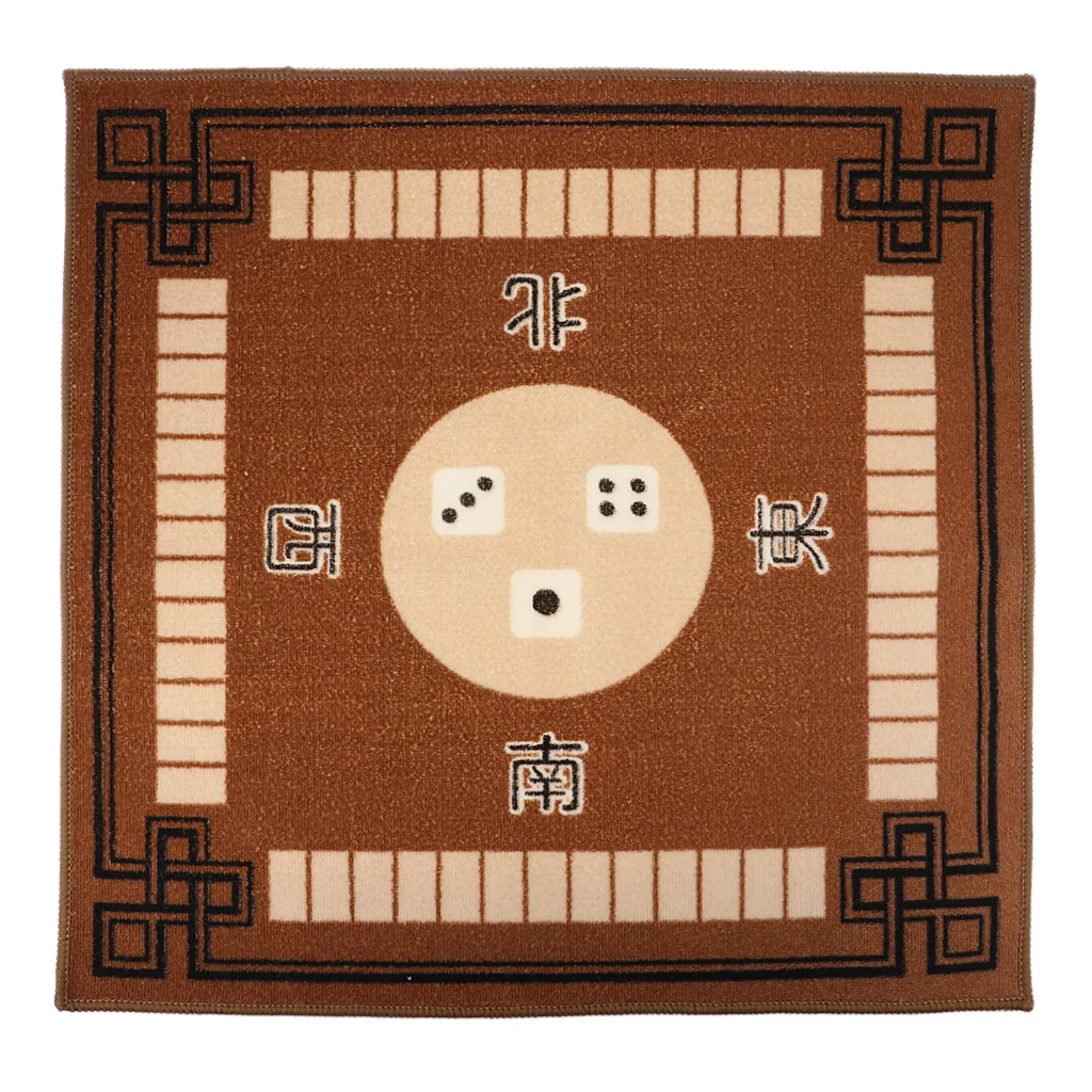 Mahjong Table Mat Cloth Household Silence Anti-skid 79x79cm Card Game