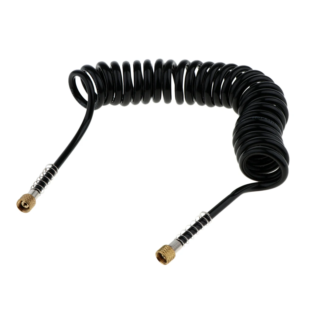 Air Recoil Compressor Coil Retractable Airbrush Hose Ends 1/8