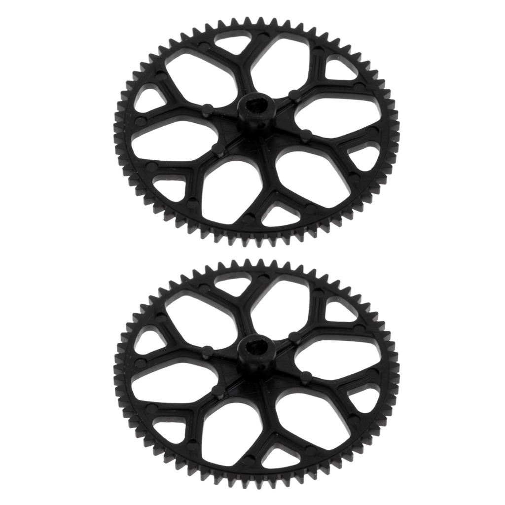 2pcs RC Helicopter Main Gear Spare Parts for WLtoys XK K120 Radio Control Airplane