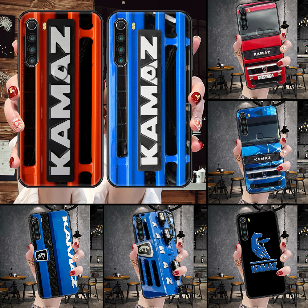 Чехол для телефона Kamaz Trucks с логотипом для Xiaomi Redmi Note 7 7A 8 8T  9 9A 9S 10 K30 Pro, Ультрачерный силиконовый чехол, красивый трендовый  чехол | AliExpress