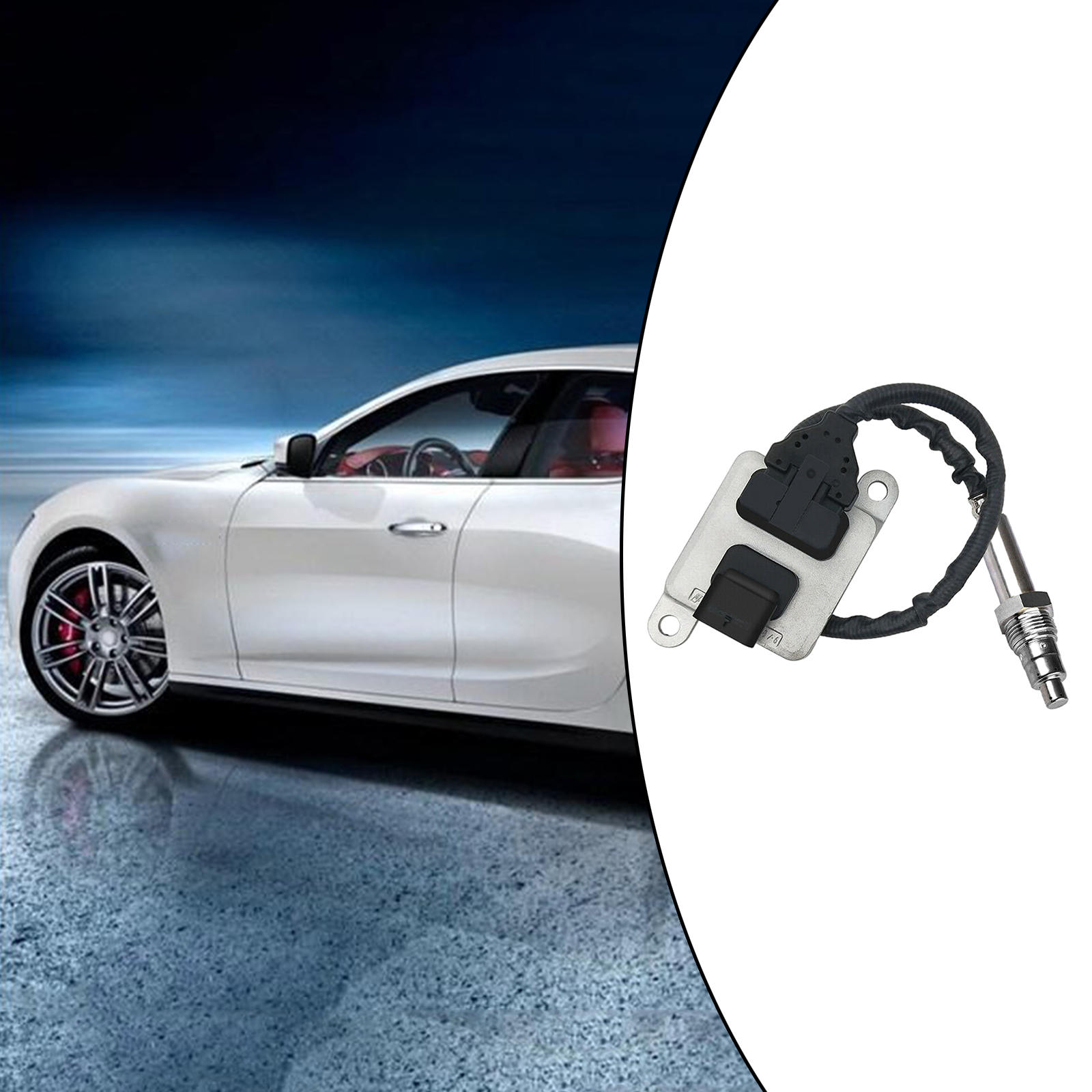 Nox Sensor A0009056104 Direct Replaces A0009054310 A0009052210 Spare Parts Fit for  W212 Easy to Install Durable S212