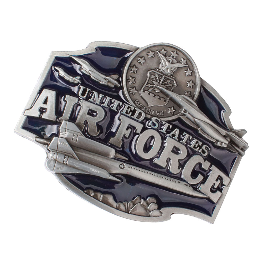 8.6x6.2cm  Air Force Eagle Belt Buckle for Men Cowboy Waist Strap Belt Ornament