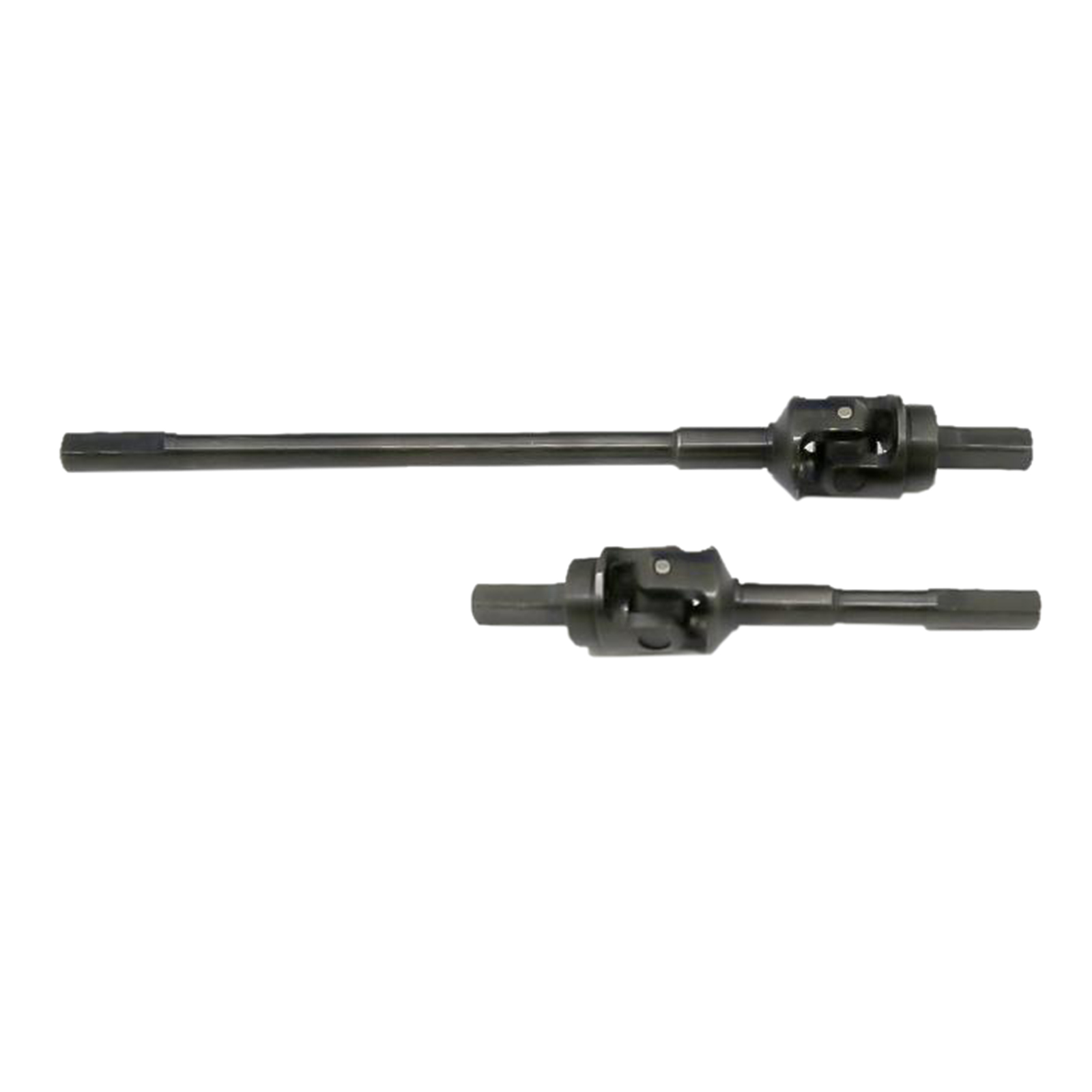 2 Pieces Reinforce Steel Front Drive Shaft for Axial SCX10 III AXI232027 AR45P 1:10 RC Crawler Cars